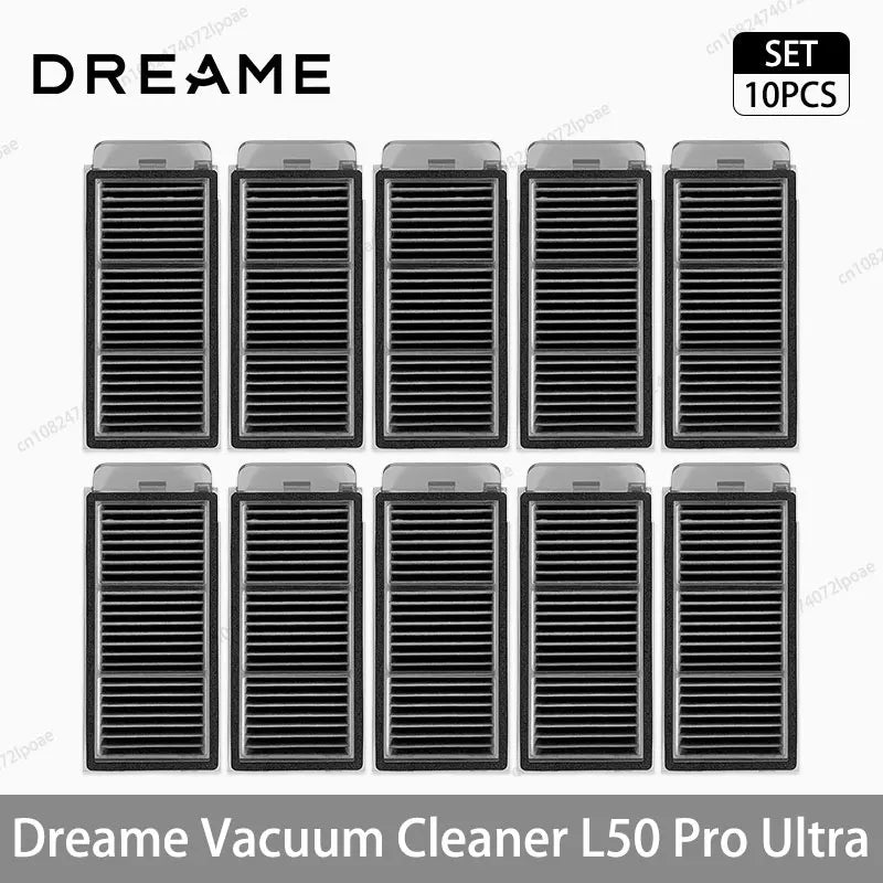 Dreame L50 Pro Ultra Robot Vacuum Cleaner Replacement Accessories Main Side Brush Mop Cloth Hepa Filter Dust Bag Parts Spare