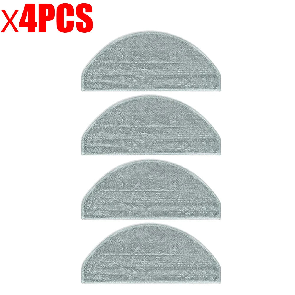 For Xiaomi Robot Vacuum E10 E12 B112 Sweeper Cleaner Spare Parts Roller Side Brush Hepa Filter Mop Cloth Rags Replacement Parts