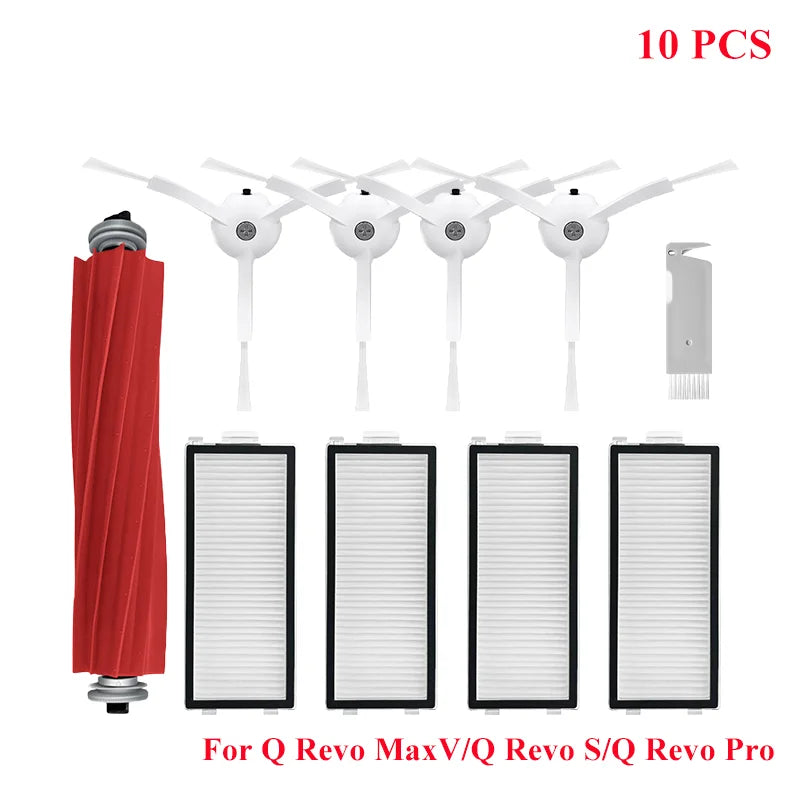 Accessories For Roborock Q Revo MaxV/Q Revo S/Q Revo Pro Vacuum Cleaner Part Main Brush Mop Cloth Dust Bag Mopping Cloth Pad