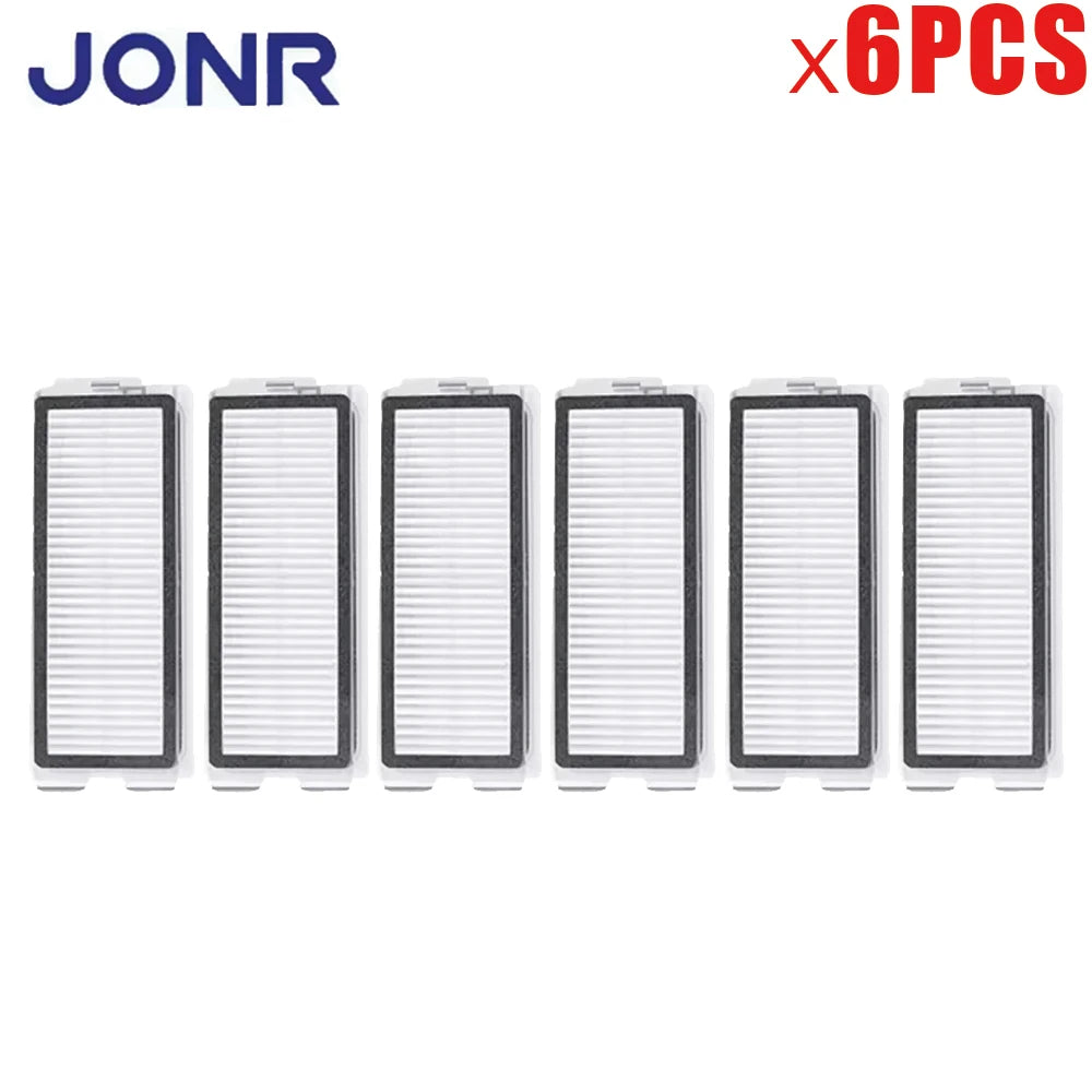 Spare Parts For JONR P20 PRO/T5 Pro Robot Vacuum Cleaner Main Side Brush Hepa Filter Mop Cloth Mop Pad Dust Bag Replacement