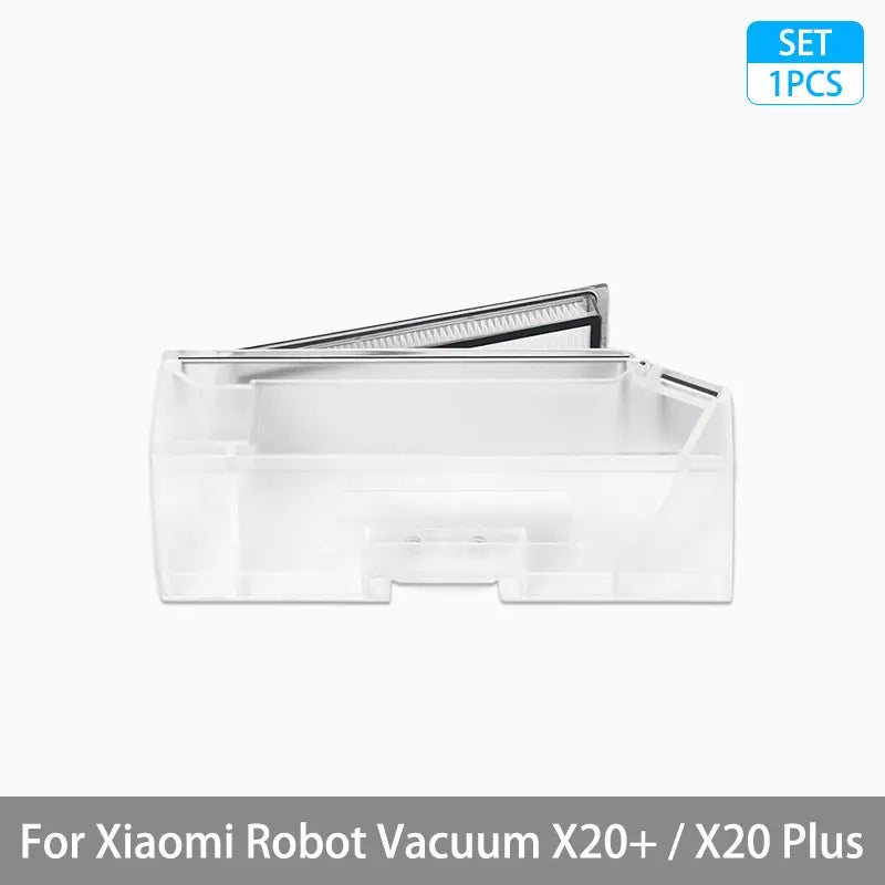 For Xiaomi Robot Vacuum X20+ / X20 Plus Parts Accessories Main Brush Side Brush Hepa Filter Mop Cloth Dust Bag Replacement Spare