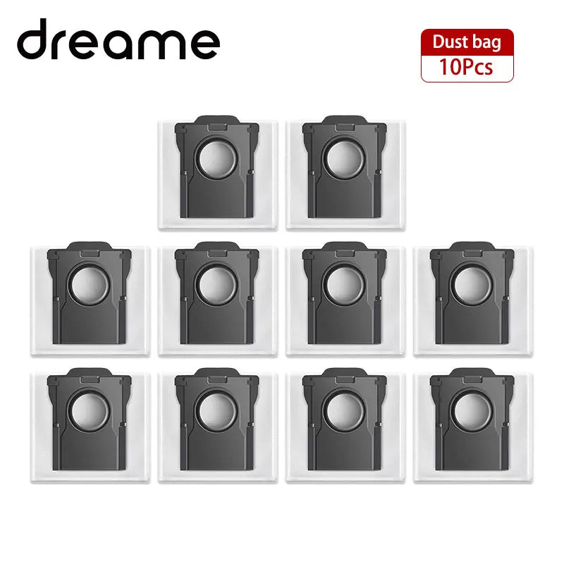 Dreame D10 Plus Gen 2 RLD32GD Robot Vacuum Spare Parts Consumables Main Side Brush Hepa Filter Mop Cloth Dust Bag Accessories