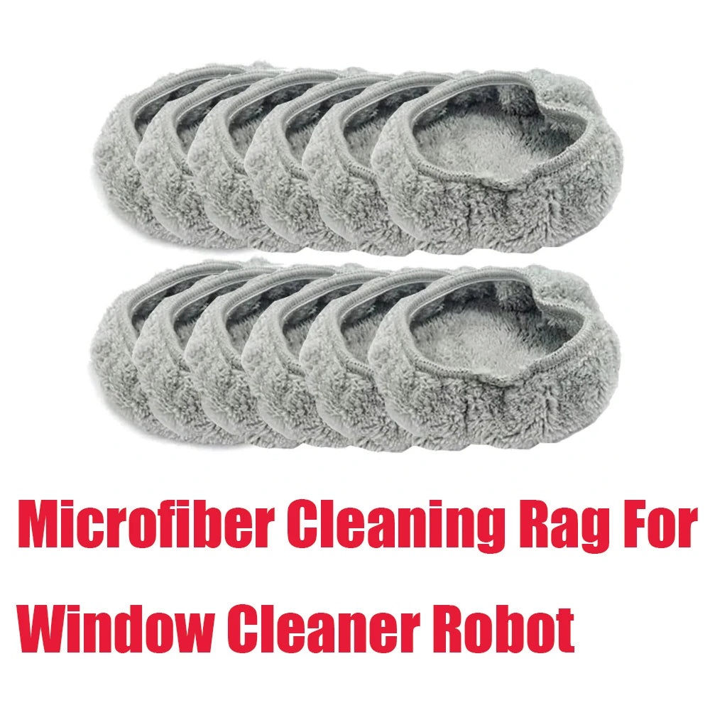 Microfiber Cleaning Rag For Window Cleaner Robot Reusable 14