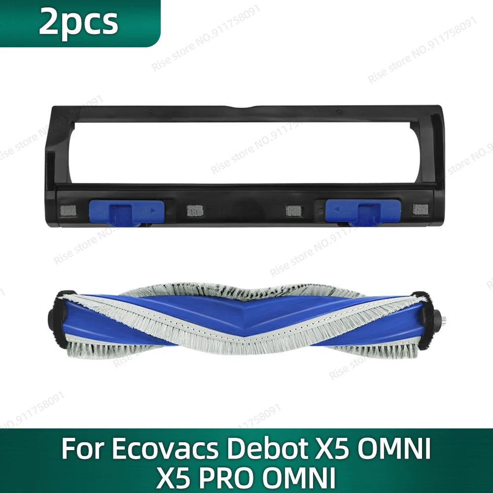 Compatible for Ecovacs X5 OMNI / X5 PRO OMNI Robot Vacuum Cleaner Dust Bags Accessories Main Side Brush Mop Cloth Replacement