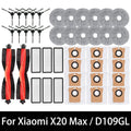 For Xiaomi X20 Max / D109GL Robot Vacuum Parts Main Brush Si