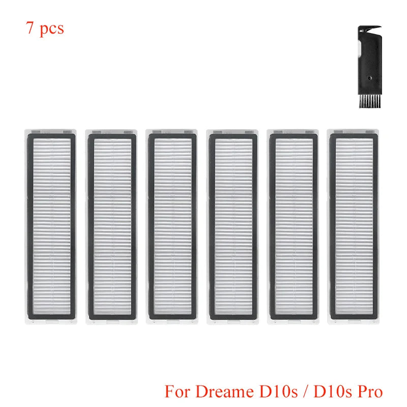 For Dreame Bot D10s / D10s Pro Robot Vacuum Cleaner Roller Main Side Brush Hepa Filter Mop Pad Spare Parts Accessories