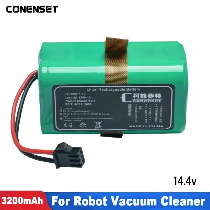 14.4V 3200mA Battery For Lefant M210 M210P M213 M1 Robot Vac