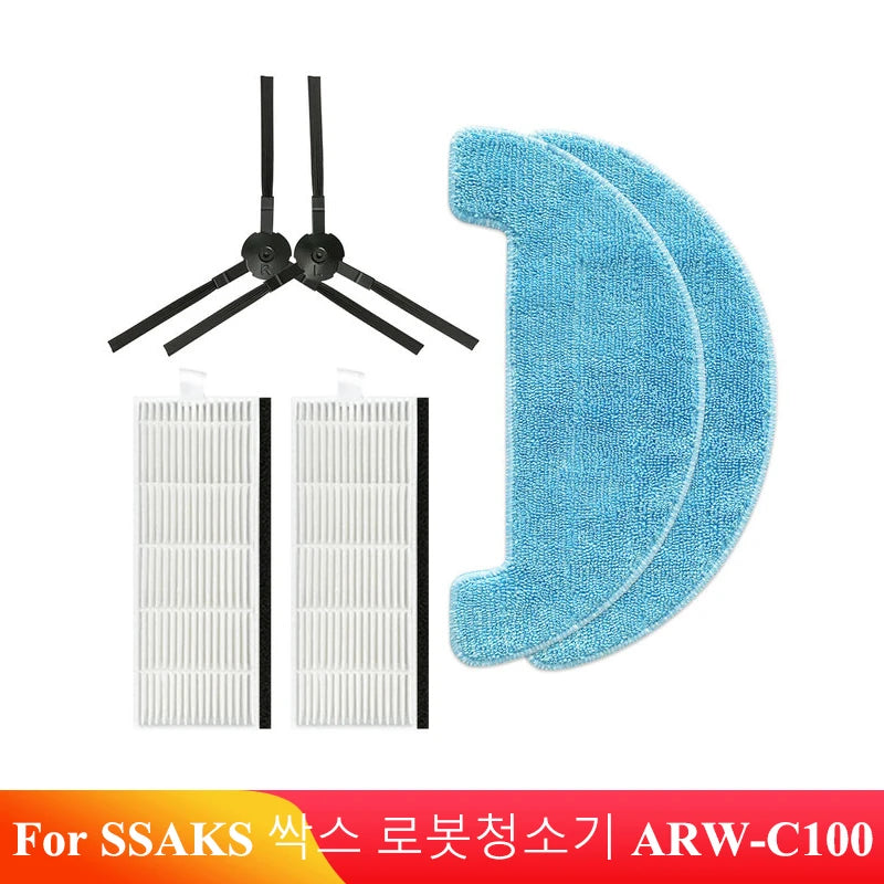 Replacement Accessories For SSAKS 싹스 로봇청소기 ARW-C100 Robot Va