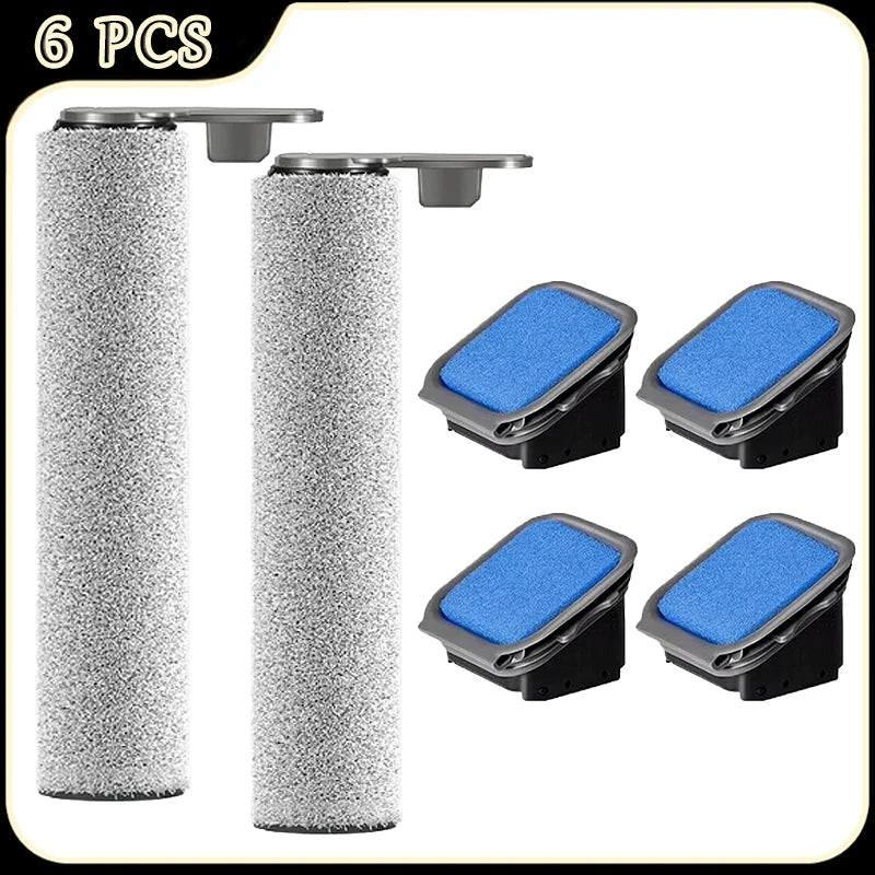 For JONR ED12 Pro Robot Vacuum Cleaner Accessories Main Roller Brush Filter Sponge Replacement Parts