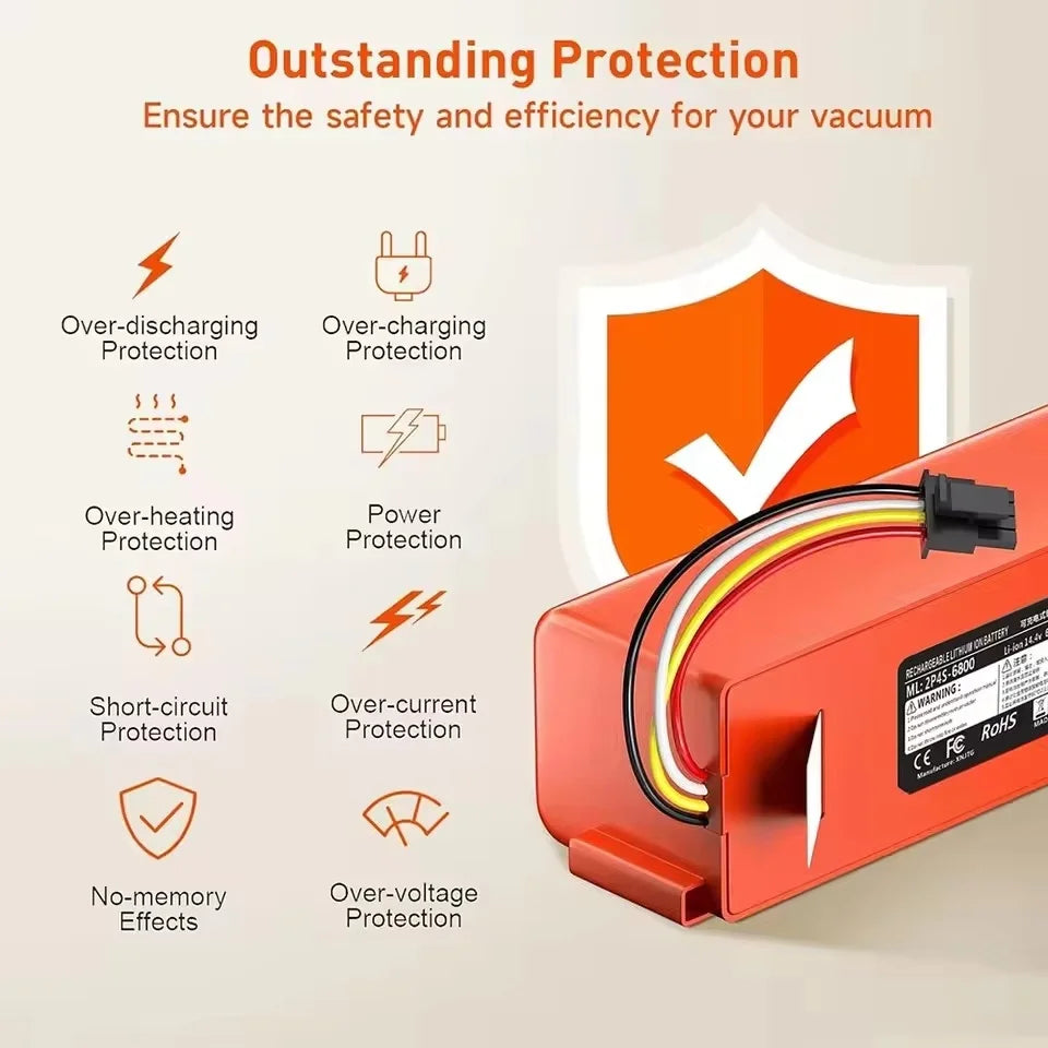 New2026 14.4V 2800mah-12800mAh Replacement Battery MDKSLS fo