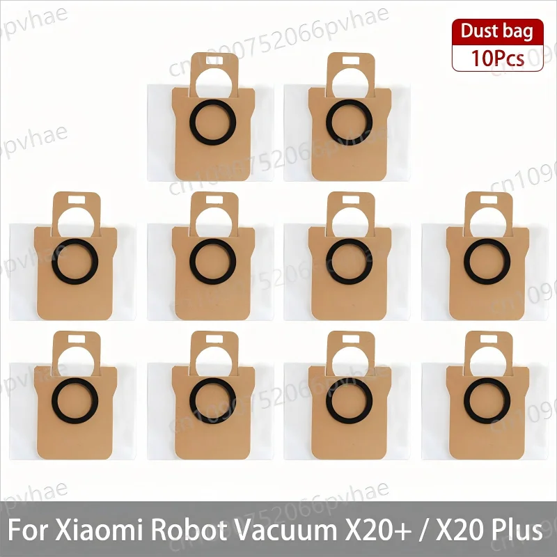 For Xiaomi Robot Vacuum X20+ / X20 Plus Parts Accessories Main Brush Side Brush Hepa Filter Mop Cloth Dust Bag Replacement Spare