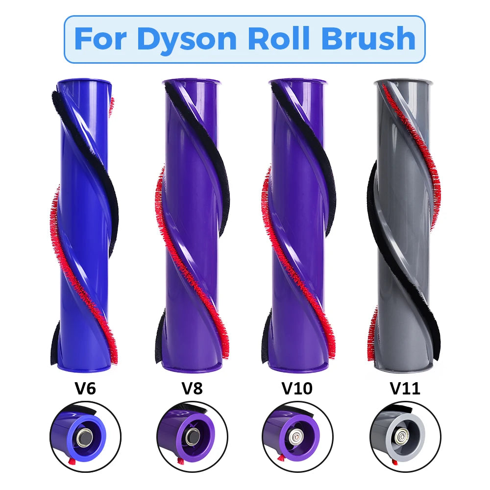 Brush Roll Replace Vacuum Cleaner Part For Dyson V6 V8 V10 V