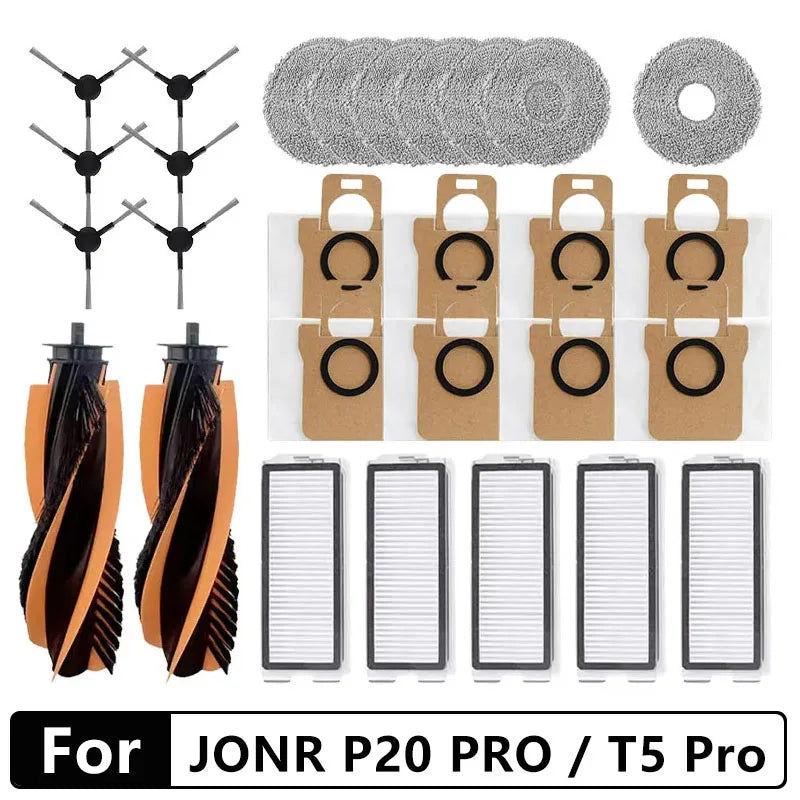 for Jonr P20 Pro T5 Pro Robot Vacuum Cleaner Accessories Mai