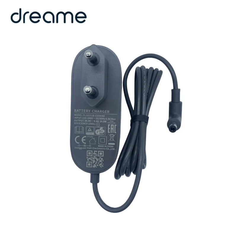 Original Charging Adapter with EU Plug for Dreame V9/ V10/ V