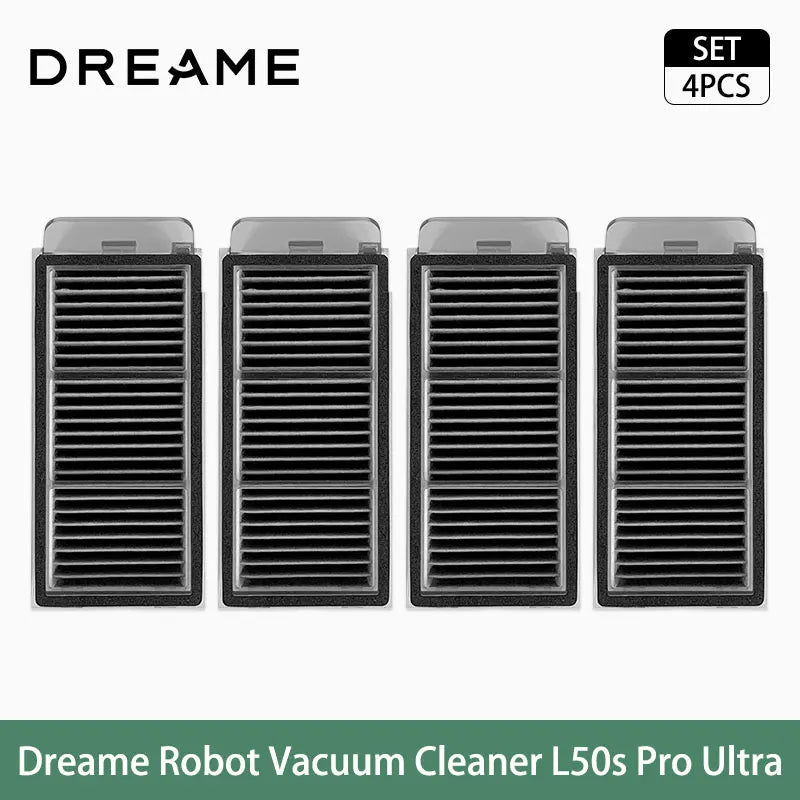Dreame L50s Pro Ultra Robot Vacuum Cleaner Replacement Accessories Main Side Brush Mop Cloth Hepa Filter Dust Bag Spare Parts