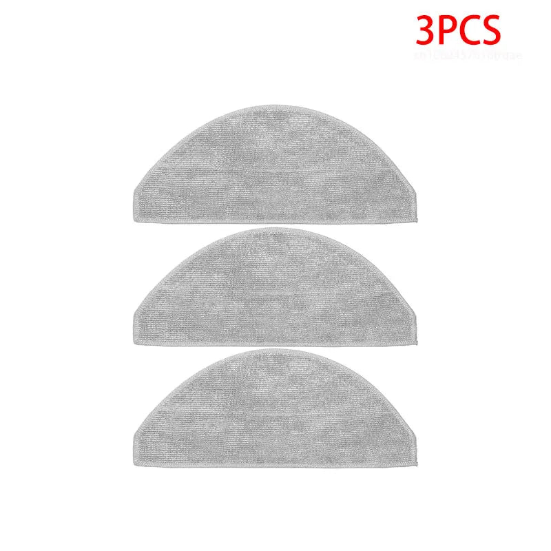 For Xiaomi Robot Vacuum S20 / D106 Accessories Main Side Brush Hepa Filter Mop Cloth Dust Bag Replacement Spare Parts