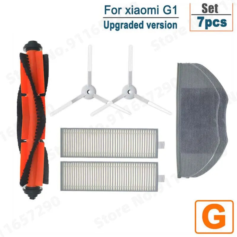 For Xiaomi G1 Mi Robot Vacuum-Mop Essential Hepa Filter Robot Vacuum Cleaner Spare Parts Main Side Brush Mop Cloths Accessories