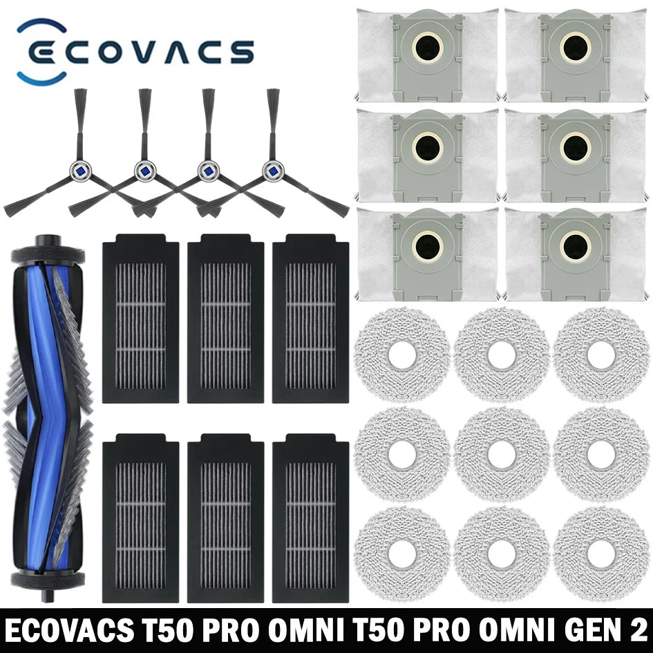 ECOVACS T50 PRO OMNI / T50 PRO OMNI GEN 2 Robot Vacuum Repla