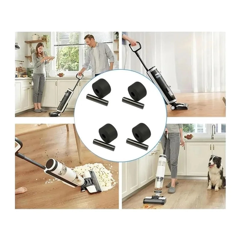 2/4PCS Floor Scrubber Machine Replacement Vacuum Wheels Moto