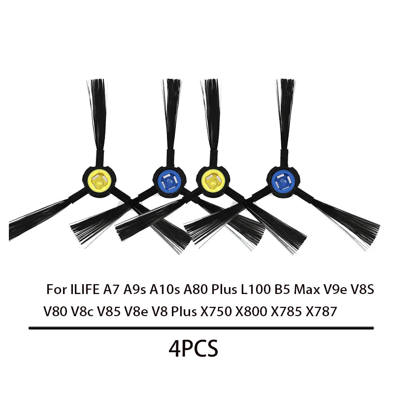 Side Brush For ILIFE A7 A9s A10s A80 Plus L100 B5 Max V9e V8S V80 V8c V85 V8e V8 Plus X750 X800 X785 X787 Vacuum Cleaner Spare