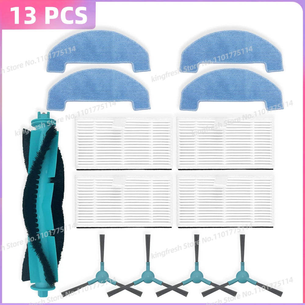 Compatible For Cecotec Conga 7690 Immortal Max / Conga Y80 Vacuum Parts Main Roller Side Brush HEPA Filter Mop Cloth Dust Bag