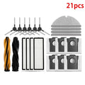 For Dreame D20 Pro/D20 Plus Accessories Robot Vacuum Cleaner Main Side Brush Mop Cloth HEPA Filter Replacement Spare Parts