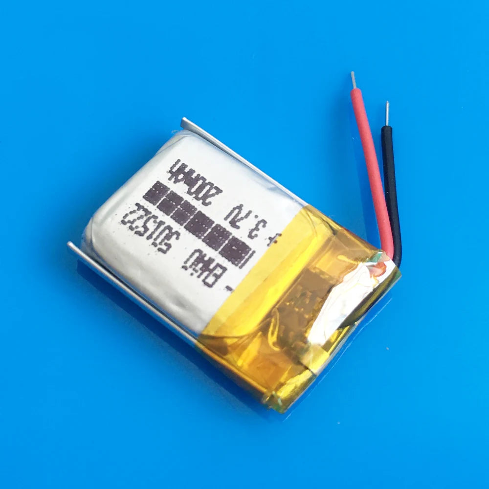 501522 Lipo Battery 3.7V 200mAh Rechargeable Small Battery F