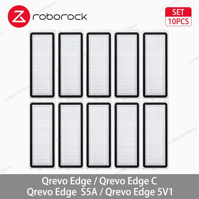 Roborock Qrevo Edge / S5A / 5V1 / Edge C Robot Vaccum Cleaner Accessories Main Side Brush Mop Cloth Dust Bag HEPA Filter Parts