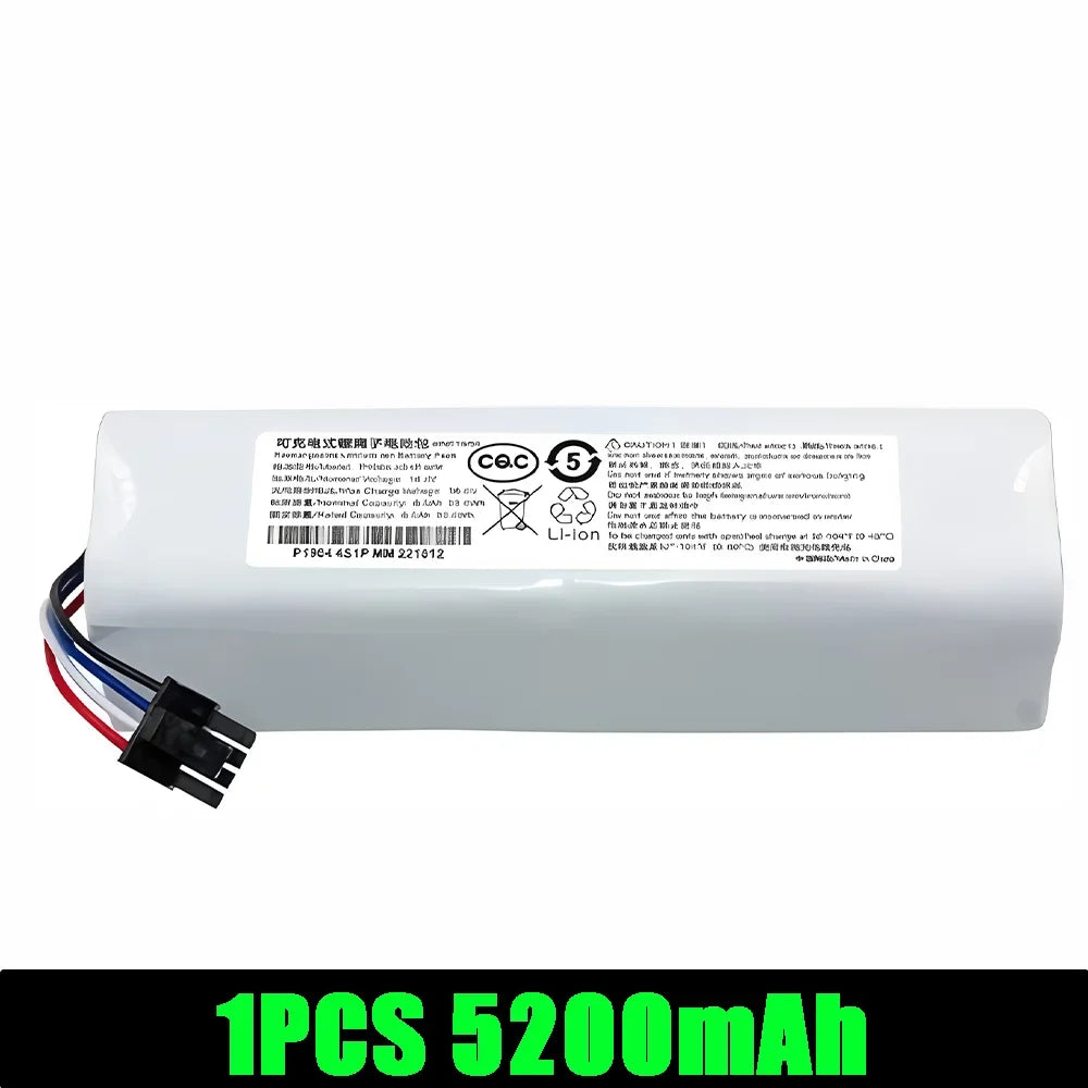 14.4V 12800mAh Replacement Battery 4S2P-MMBK P2150-4S2P-XWDLS For Xiaomi Mijia Vacuum Cleaner Dreame S10 D9 F9 L10Pro L10Plus