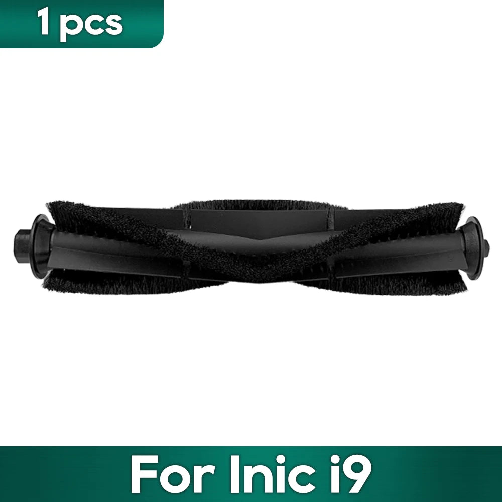 Compatible For Inic i9 아이닉 i9 Robot Vacuums Replacement Spare Parts Kit Accessories Main Side Brush Hepa Filter Mop Cloth Wipe