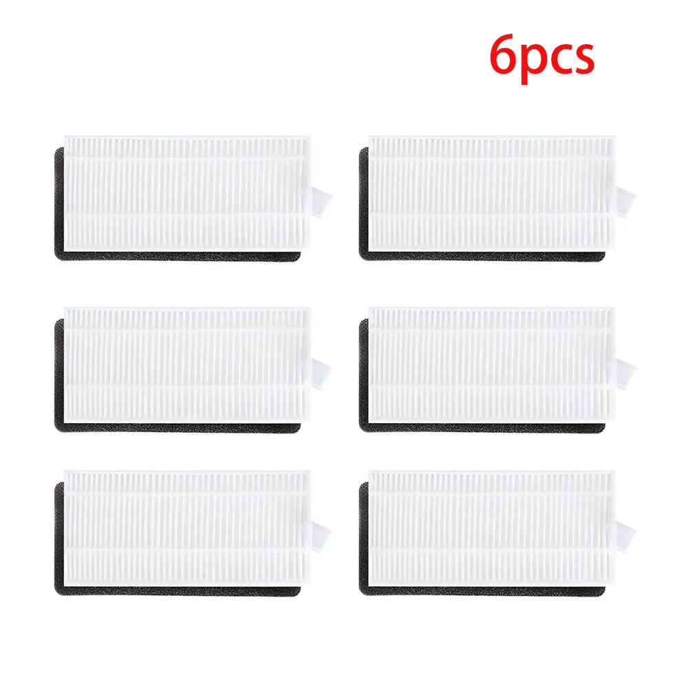 For Lefant M200/M201/ M501A/M520/M571/T700/U180 Roller Side Brush HEPA Filter Mops Robot Vacuum Accessories Kit Parts002