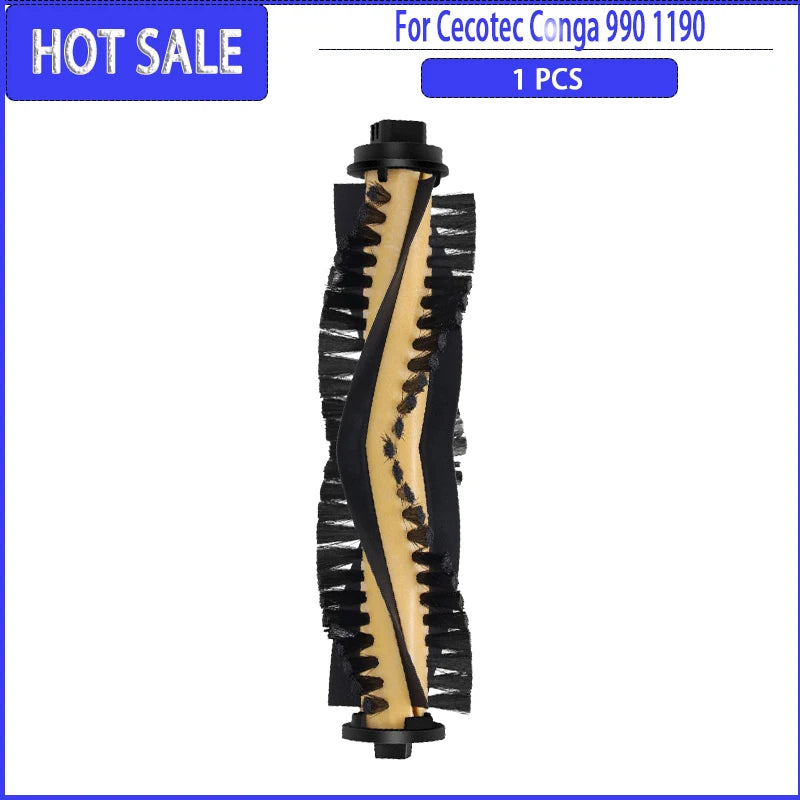 For Cecotec Conga 990 1190 Spare Parts Accessories Robot Vacuum Cleaner Replacement Consumables HEPA Filter Central Side Brush