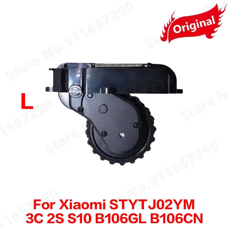 Original 100% Left Right Wheels For Xiaomi Mijia STYTJ02YM 3C 2S S10 B106GL B106CN Walking Wheel Vacuum Cleaner Accessories