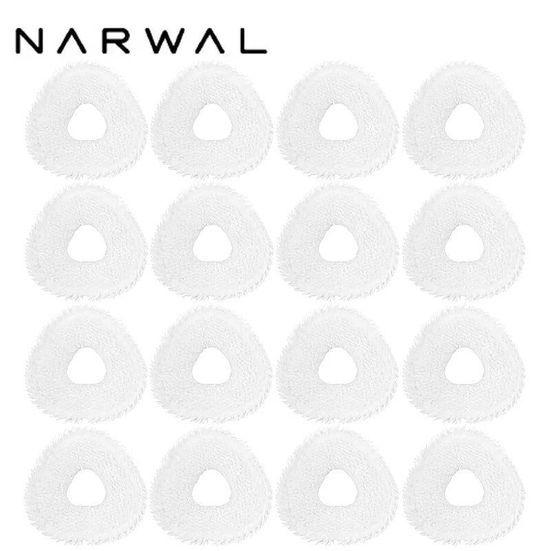 Narwal Freo X Ultra / J4 / J4 Lite Robot Vacuum Spare Parts Main Side Brushes Mop Cloths HEPA Filters Accessories