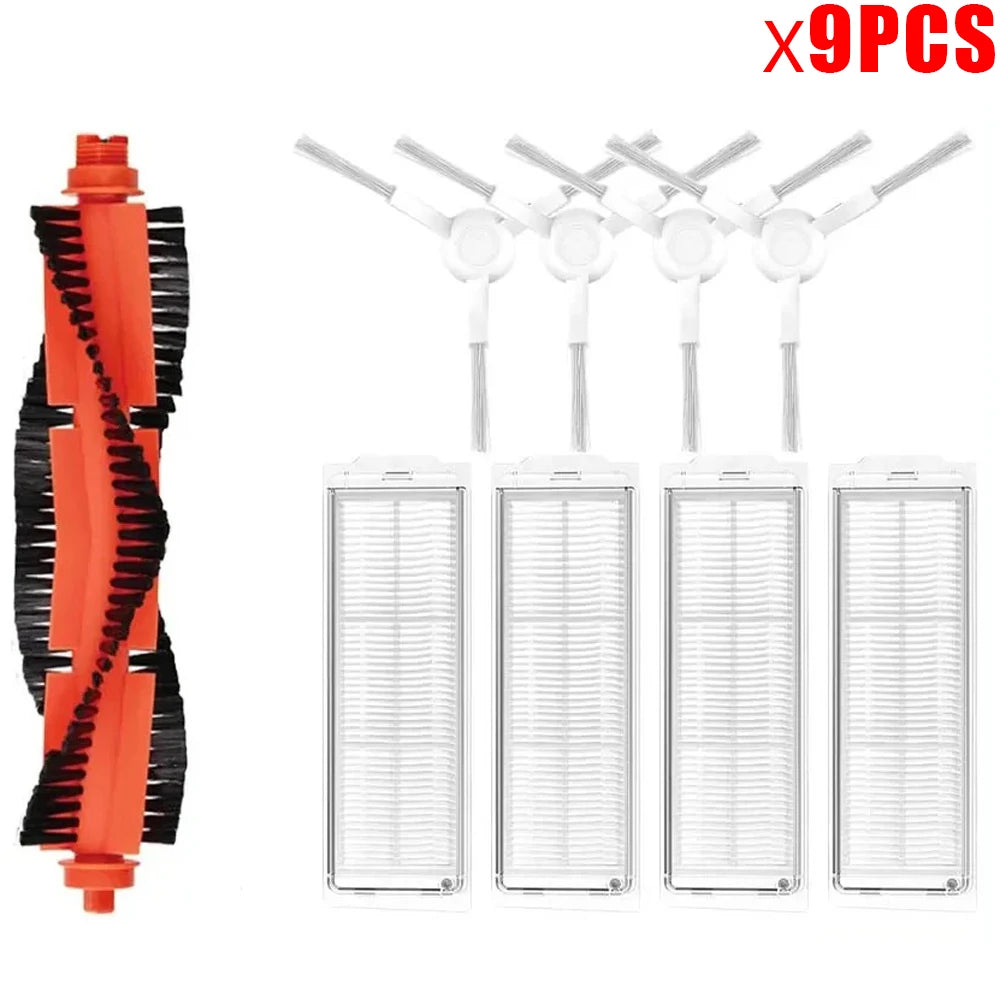 For Xiaomi Robot Vacuum S10 S12 T12 B106GL/Mop 2S XMSTJQR2S /3C B106CN Spare Parts Main Side Brush Filter Mop Replacement Parts