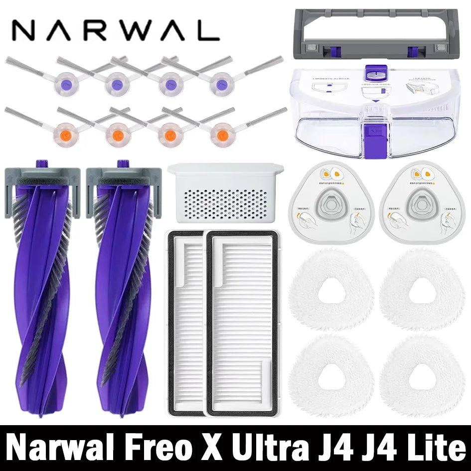 Narwal Freo X Ultra / J4 / J4 Lite Robot Vacuum Spare Parts 