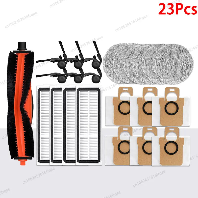 For Xiaomi H50 PRO / OV42GL Robot Vacuum Cleaner Accessories Main Side Brush Mop Cloth HEPA Filter Dust Bag Spare Parts