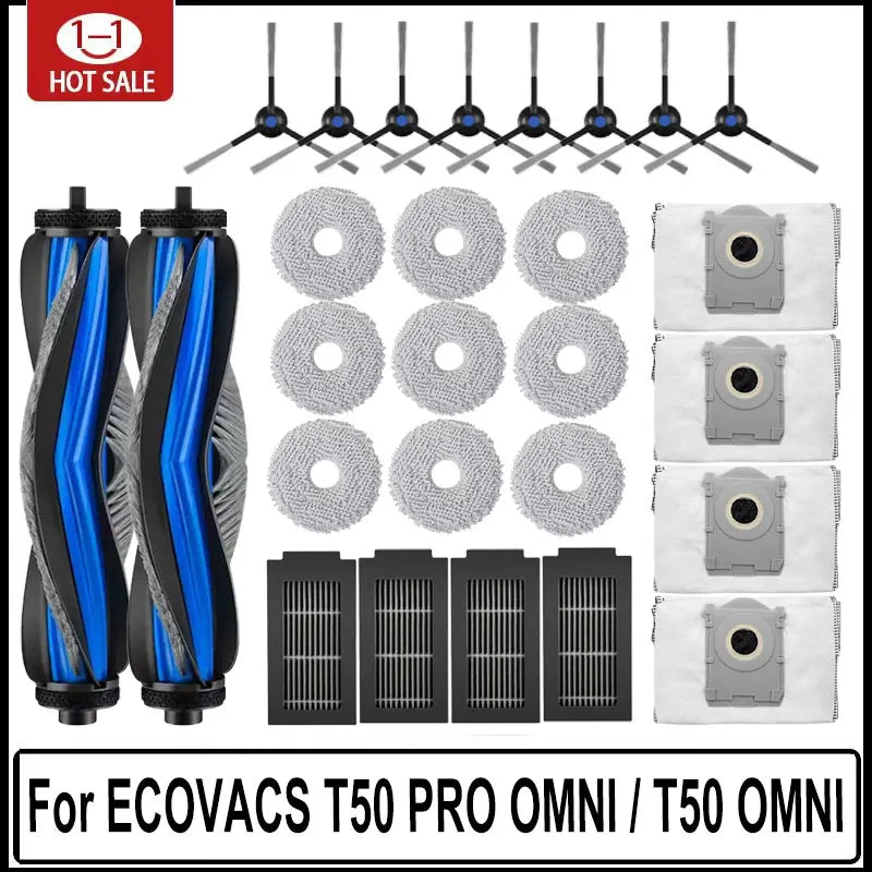 ECOVACS T50 PRO OMNI / T50 OMNI Accessories Main Side Brushe