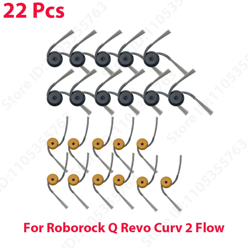 Original Roborock Q Revo Curv 2 Flow Filter Main / Side Brush Roller Mop Dust Bag Robot Vacuum Cleaner Parts