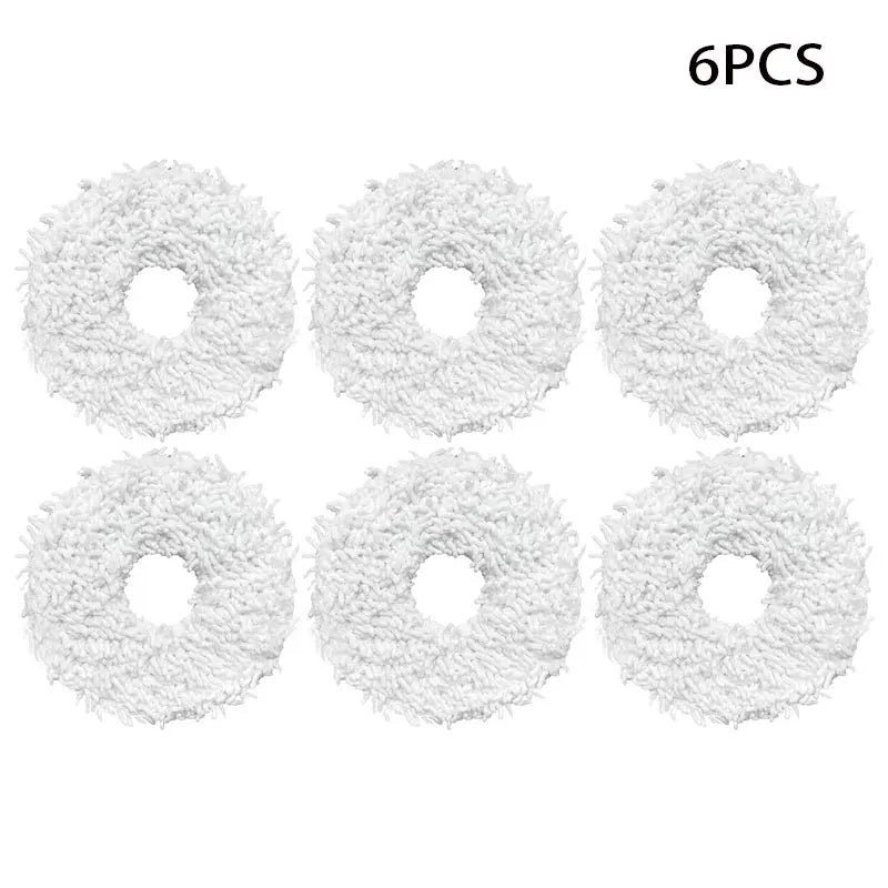 Mop Rag Parts For Ecovacs Deebot T20 OMNI/ X1 OMNI T10 TURBO Vacuum Cleaner Washable Mop Rags Mop Cloth Replacement Accessories