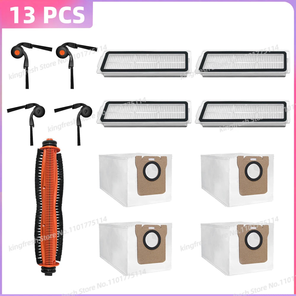 Compatible for ( Xiaomi Mijia Robot Vacuum 6 Max / PV11CN ) Vacuum Parts Main Side Brush Filter Roller Mop Bag