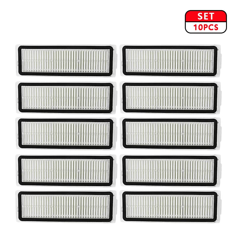 For Xiaomi Robot Vacuum X20 Pro / D102GL Parts Accessories Main Brush Side Brush Hepa Filter Mop Cloth Dust Bag Replacement