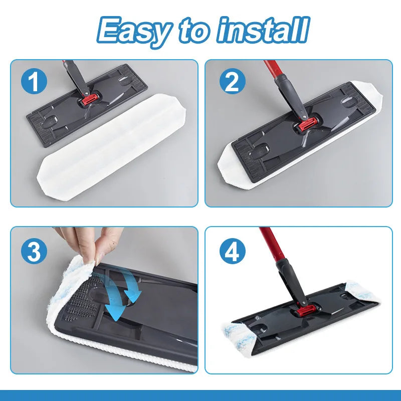 For Vileda H2prO/O-Cedar H2prO Robot Vacuum Cleaner Flat Mop