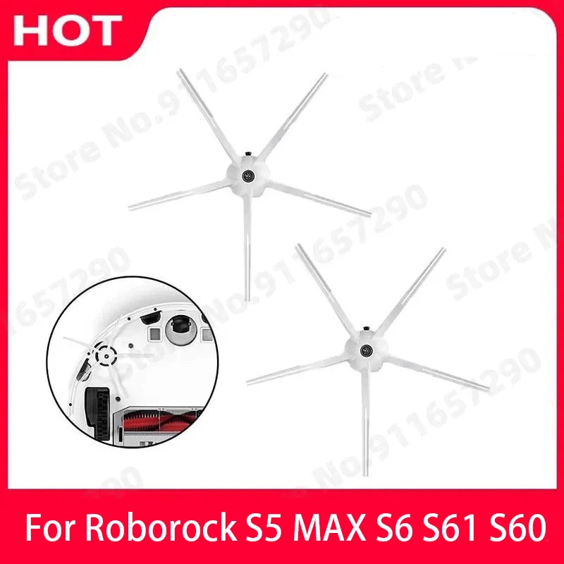 Roborock Side Brush Spare Kits With 5 Arms Cleaning Brushes 