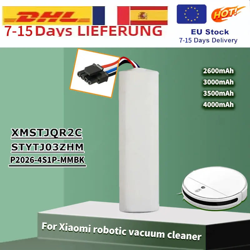 P2026-4S1P-MMBK for Xiaomi Mijia 2C Vacuum Mop Robot XMSTJQR