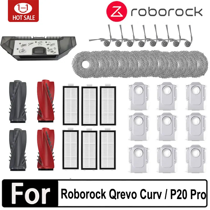 Roborock Qrevo Curv / P20 Pro Accessories Main Roller Side B