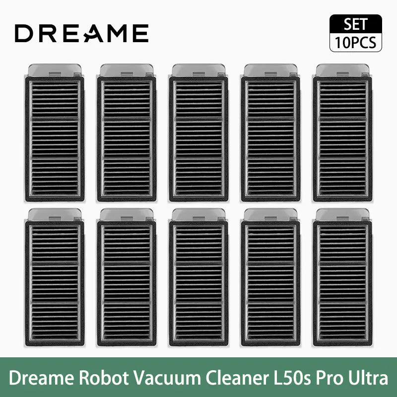 Dreame L50s Pro Ultra Robot Vacuum Cleaner Replacement Accessories Main Side Brush Mop Cloth Hepa Filter Dust Bag Spare Parts