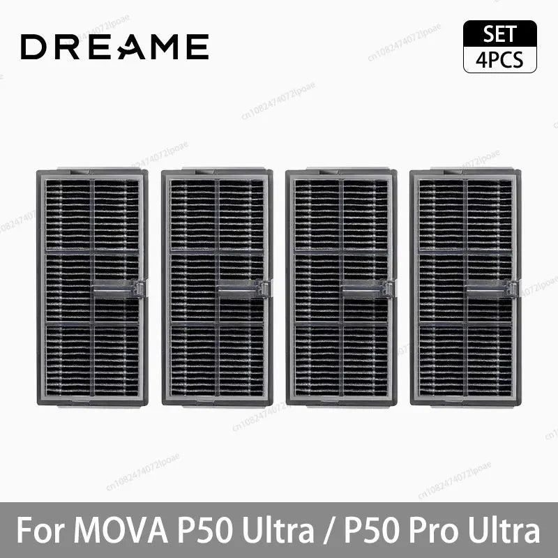 For MOVA P50 Ultra / P50 Pro Ultra Robot Vacuum Cleaner Replacement Accessories Main Side Brush Mop Cloth HEPA Filter Dust Bag