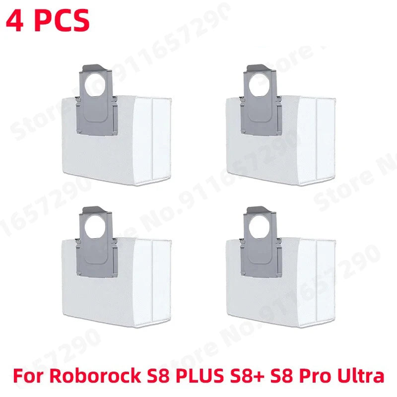 Roborock S8 PLUS S8+ S8 Pro Ultra G20 Robot Vacuum Main Side Brush Mop Hepa Filter Dust Bag Cleaning Rolling Brush Accessories