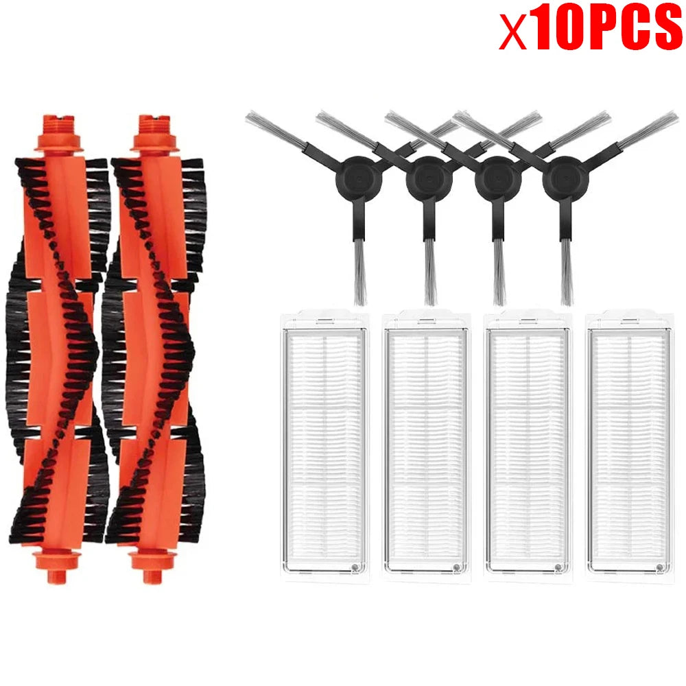 For Xiaomi Robot Vacuum S10 S12 T12 B106GL/Mop 2S XMSTJQR2S /3C B106CN Spare Parts Main Side Brush Filter Mop Replacement Parts